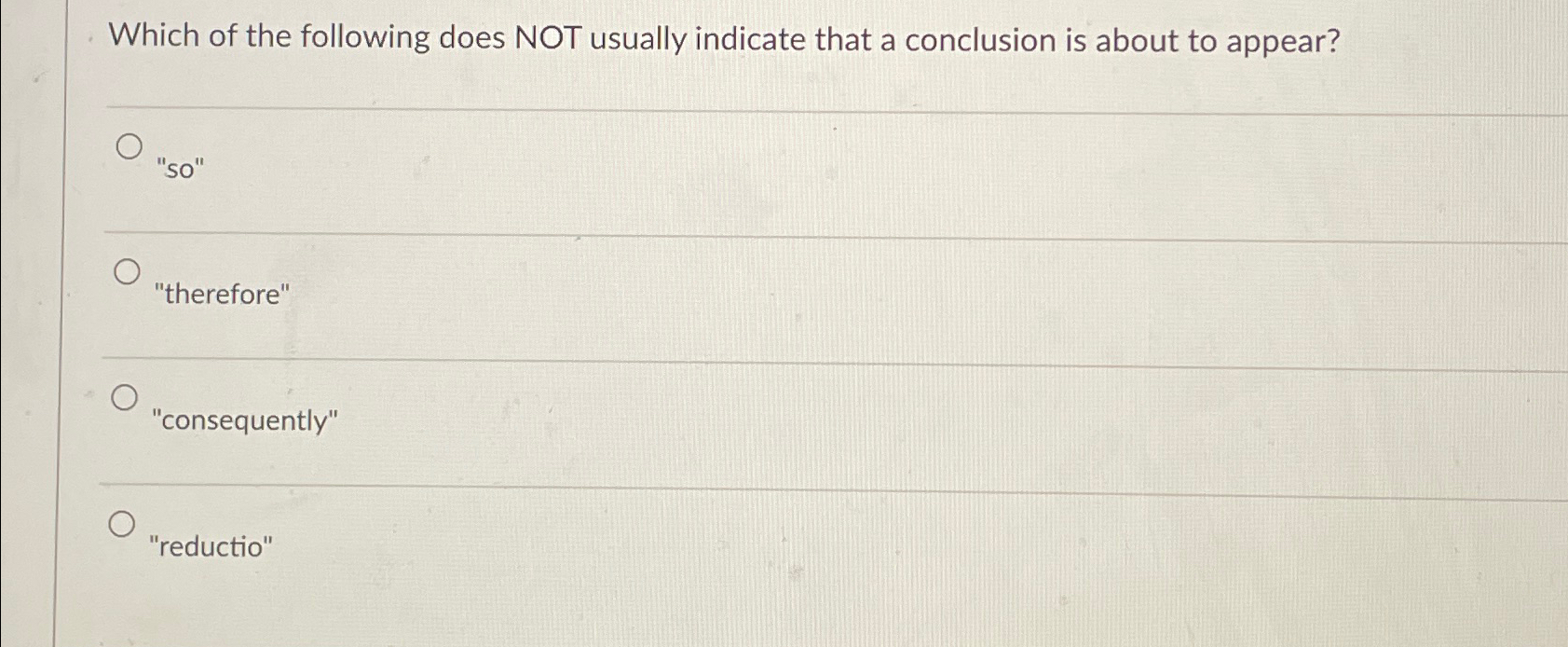 Solved Which of the following does NOT usually indicate that | Chegg.com