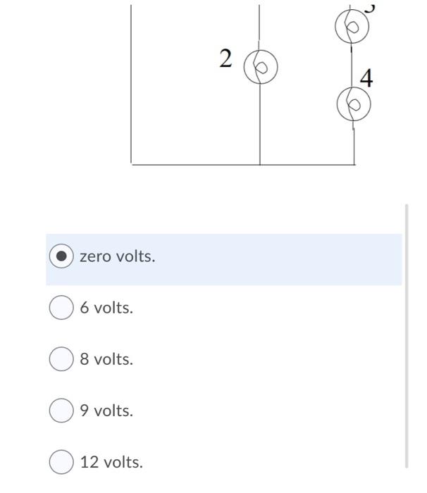 Solved Four identical bulbs are connected to a 12volt