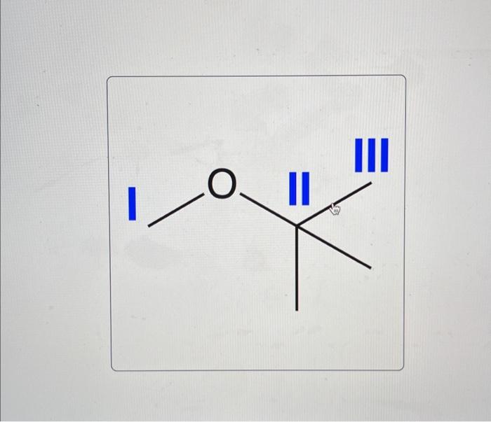 Solved A) I. 3H II. 2H III. 3H B) I. 3H II. 1H III. 3H C) I. | Chegg.com