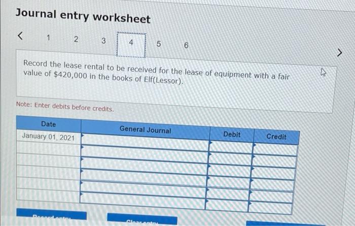 Solved Elf Leasing purchased a machine for $420,000 and | Chegg.com