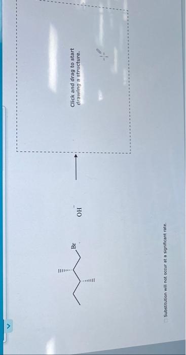 Solved Draw The Major Substitution Products You Would Expect