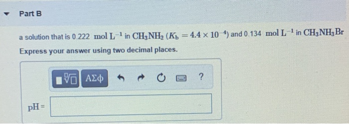 Solved Constants Periodic Table Calculate the pH of each | Chegg.com