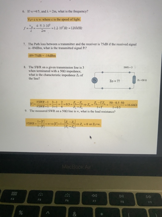 Solved 6. If vr-4/5, and a = 2m, what is the frequency? Vcx | Chegg.com