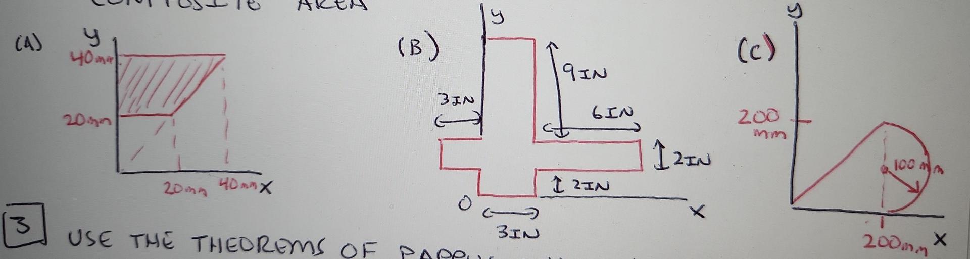 Solved (4 ) A Home (B) (c) 9 IN BIN GIN 20 200 mm IZIN 100 m | Chegg.com