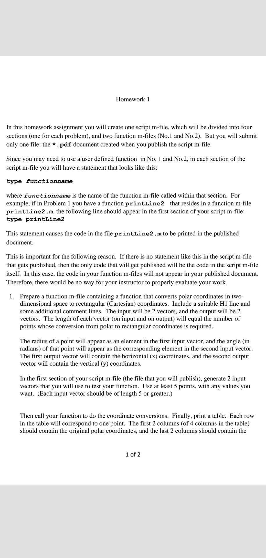 Solved Homework 1 In this homework assignment you will | Chegg.com