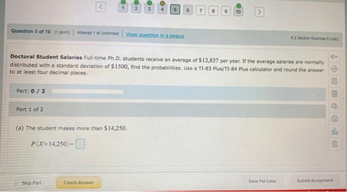 full time phd students receive an average salary of 12837