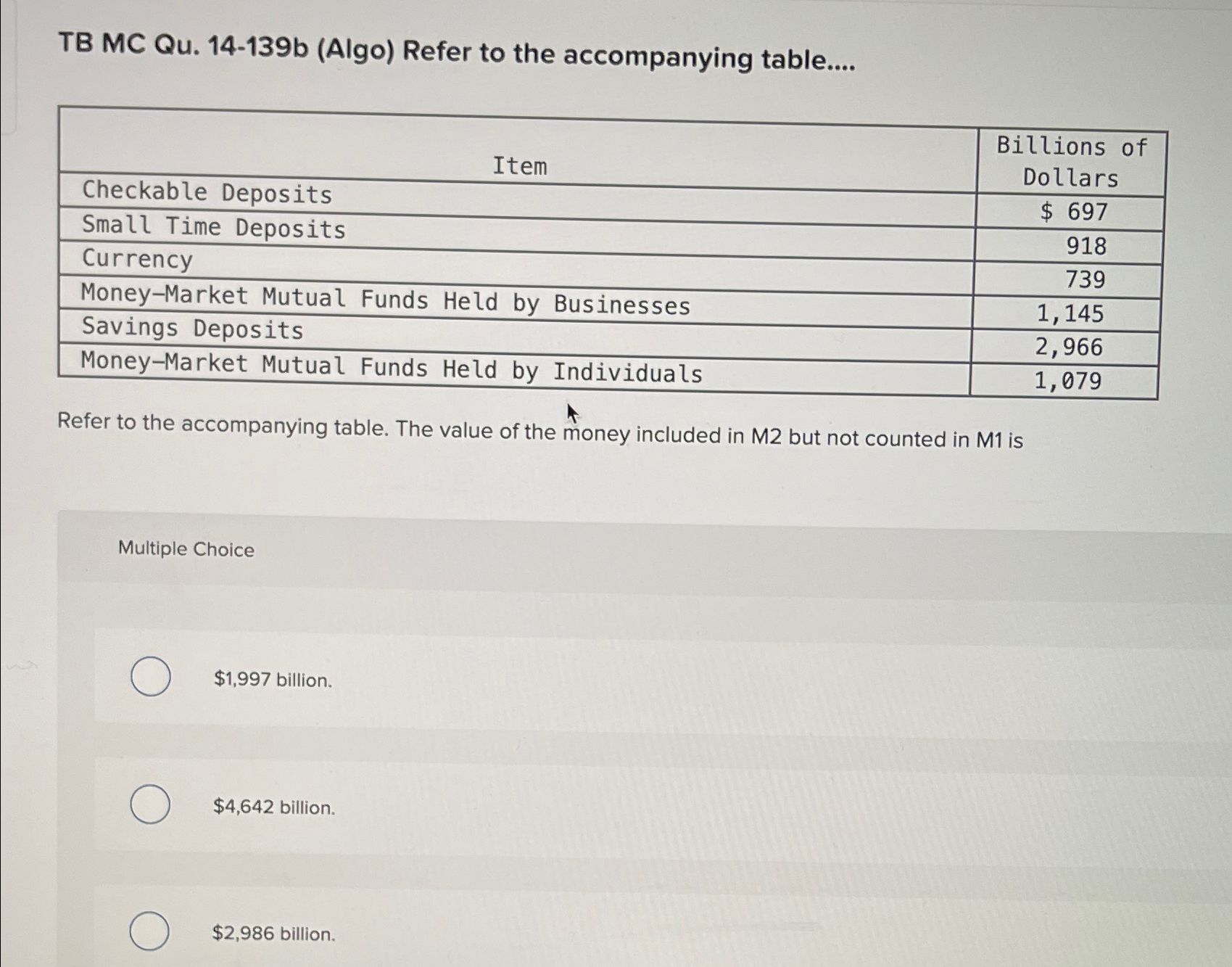 Solved Tb Mc Qu 14 139b Algo ﻿refer To The Accompanying