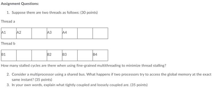 Solved Assignment Questions: 1. Suppose there are two | Chegg.com