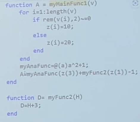 Solved mat lab code. i wanted to find out why this code | Chegg.com