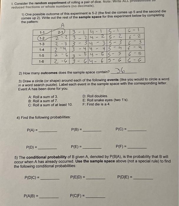 Science Fair: Rolling Dice Probability Experiment - Owlcation