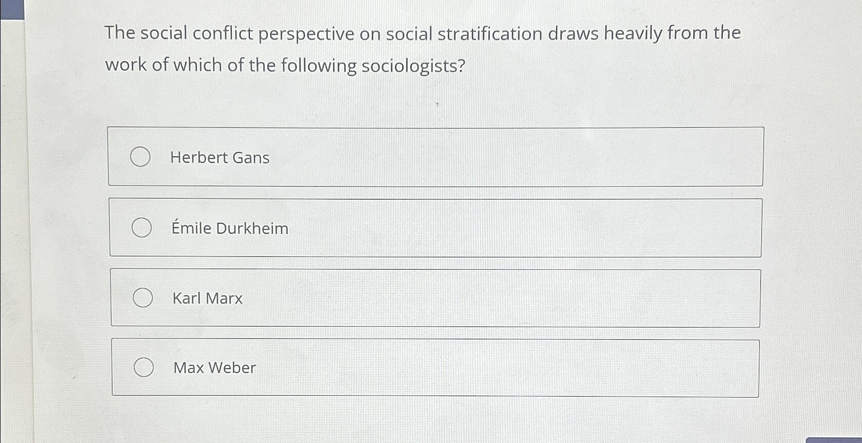 Solved The social conflict perspective on social | Chegg.com