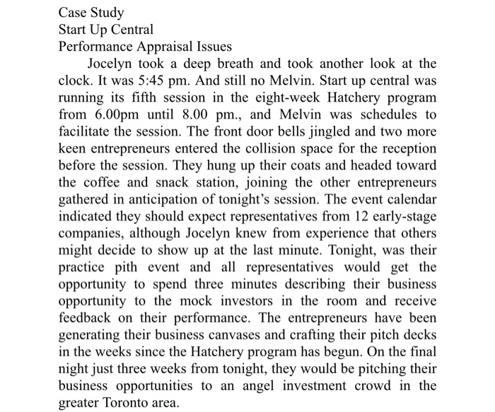 Appraising performance at precision case study answers 05 image