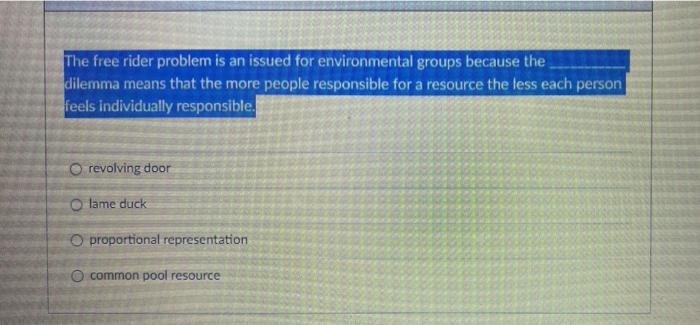 solved-the-free-rider-problem-is-an-issued-for-environmental-chegg