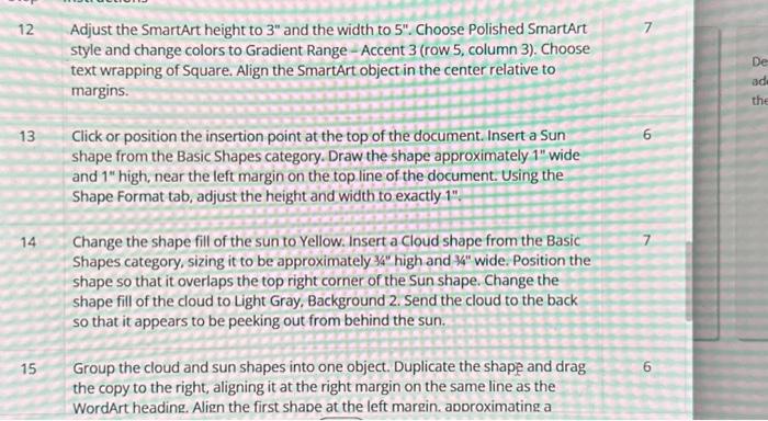Solved W VE Assignment Instructions Step Instructions 9 10 | Chegg.com
