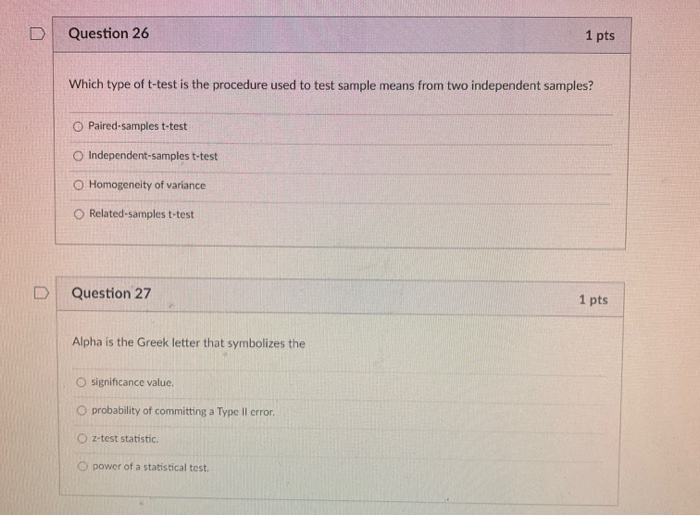 solved-question-26-1-pts-which-type-of-t-test-is-the-chegg