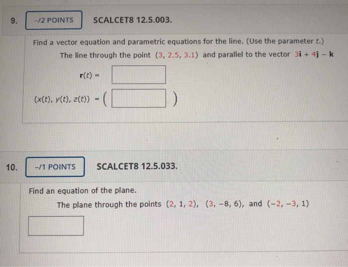 Solved I need help finding the answer to these two | Chegg.com