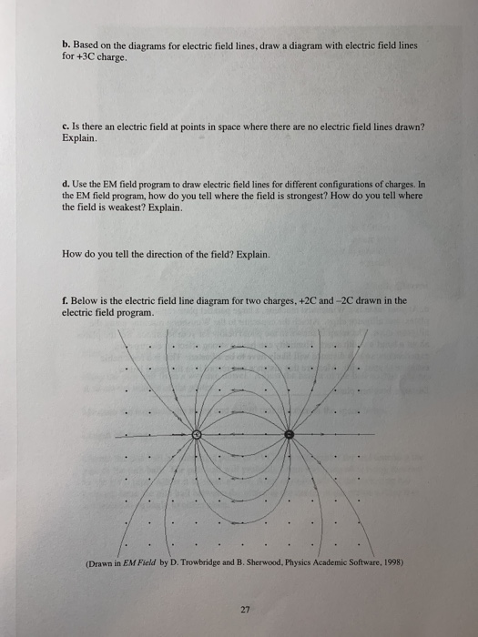 Solved that charge in order to determine the electric field | Chegg.com