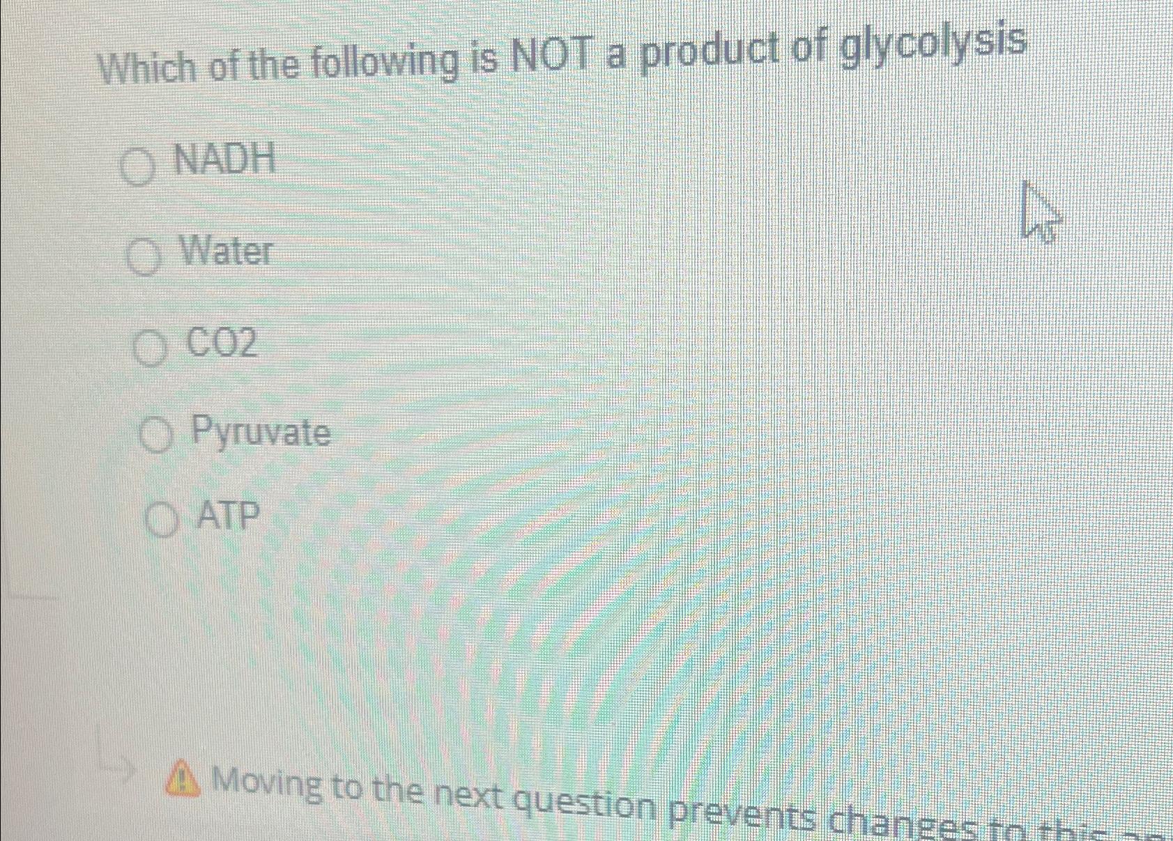 Solved Which of the following is NOT a product of | Chegg.com