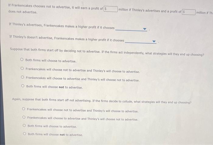 Solved 5. To advertise or not to advertise Suppose that two | Chegg.com