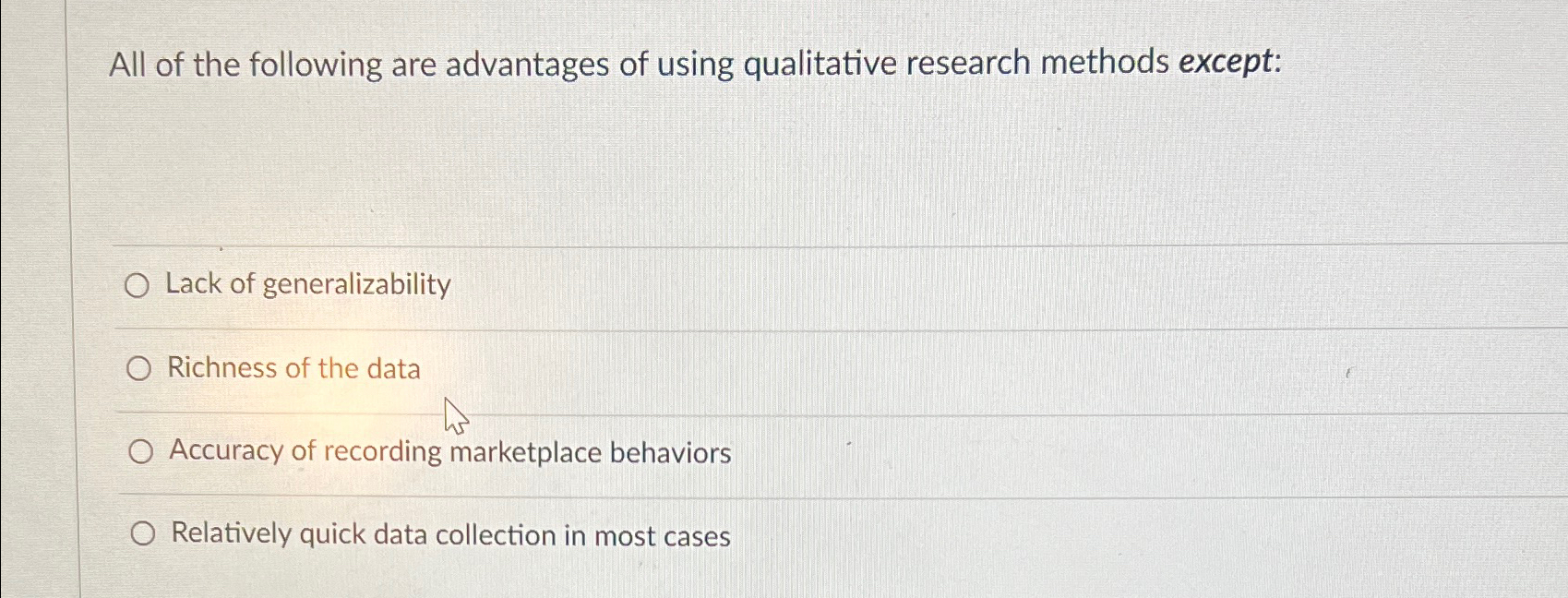 Solved All of the following are advantages of using