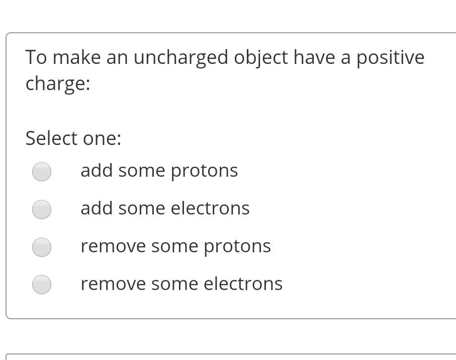 solved-to-make-an-uncharged-object-have-a-positive-charge-chegg