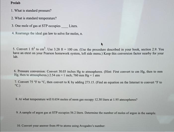 solved-prelab-1-what-is-standard-pressure-2-what-is-chegg