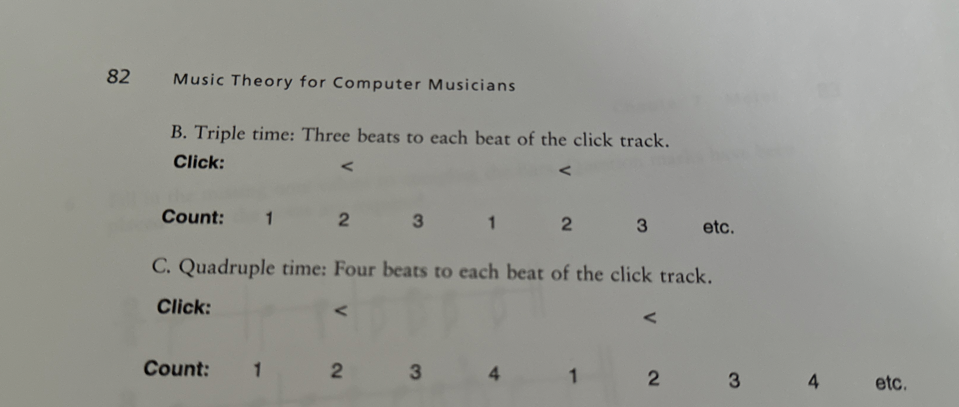 Set up a metronome beat or click track on your | Chegg.com