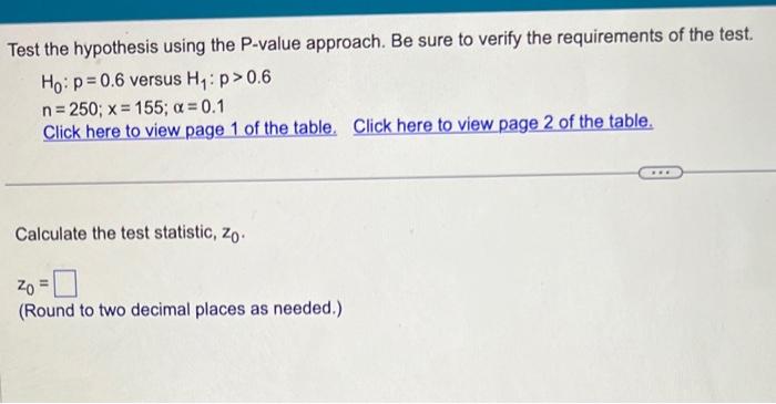 Solved Test the hypothesis using the P-value approach. Be | Chegg.com