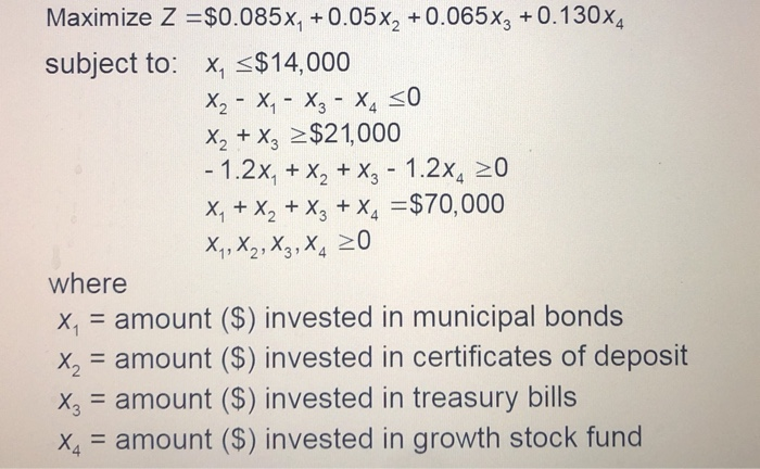 Solved In "An Investment Example" (chapter 4 Slides #11-12), | Chegg.com