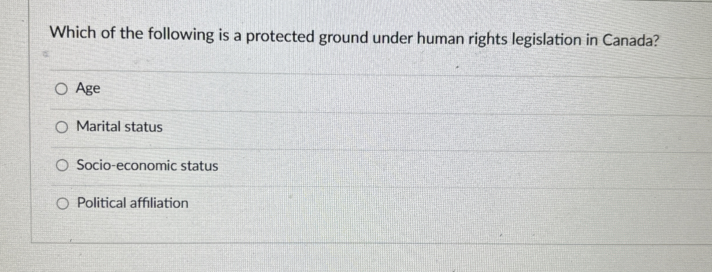 Solved Which of the following is a protected ground under | Chegg.com