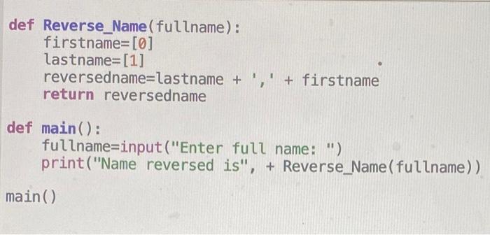 Solved HELP in python please!below is my code and the error | Chegg.com