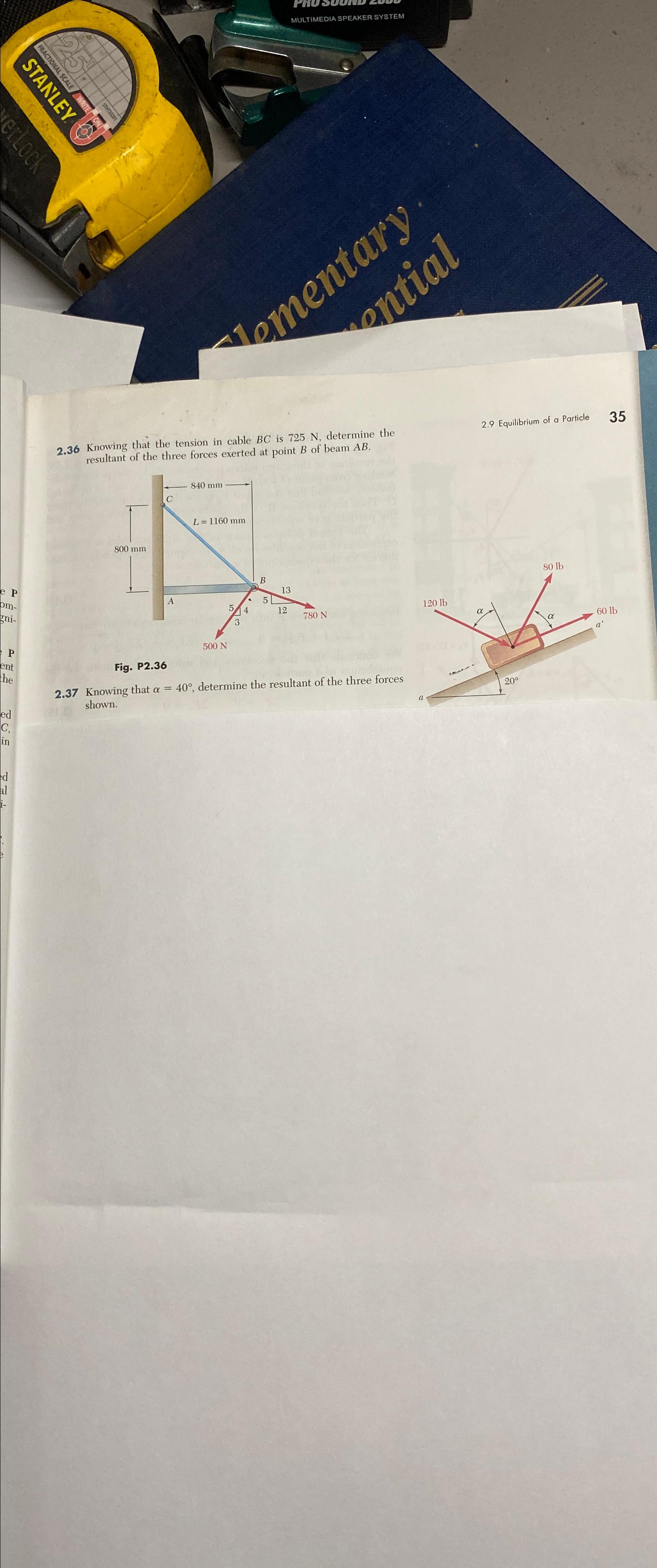 Solved P-2.37 | Chegg.com