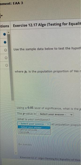 Solved Use the sample data below to test the hypotheses Ho: | Chegg.com
