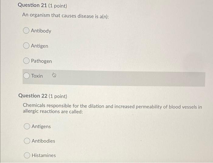 Solved Question 14 (1 point) Antibodies have complementary