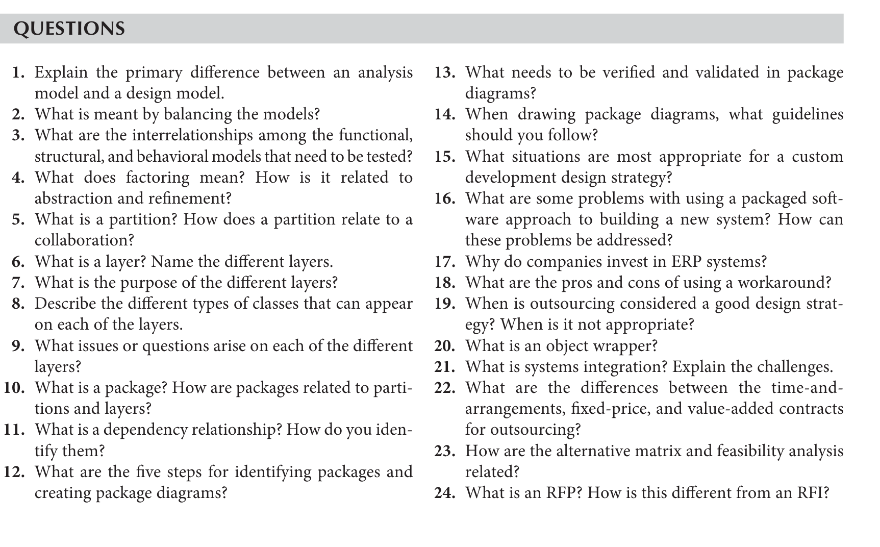 Solved QUESTIONSExplain the primary difference between an | Chegg.com