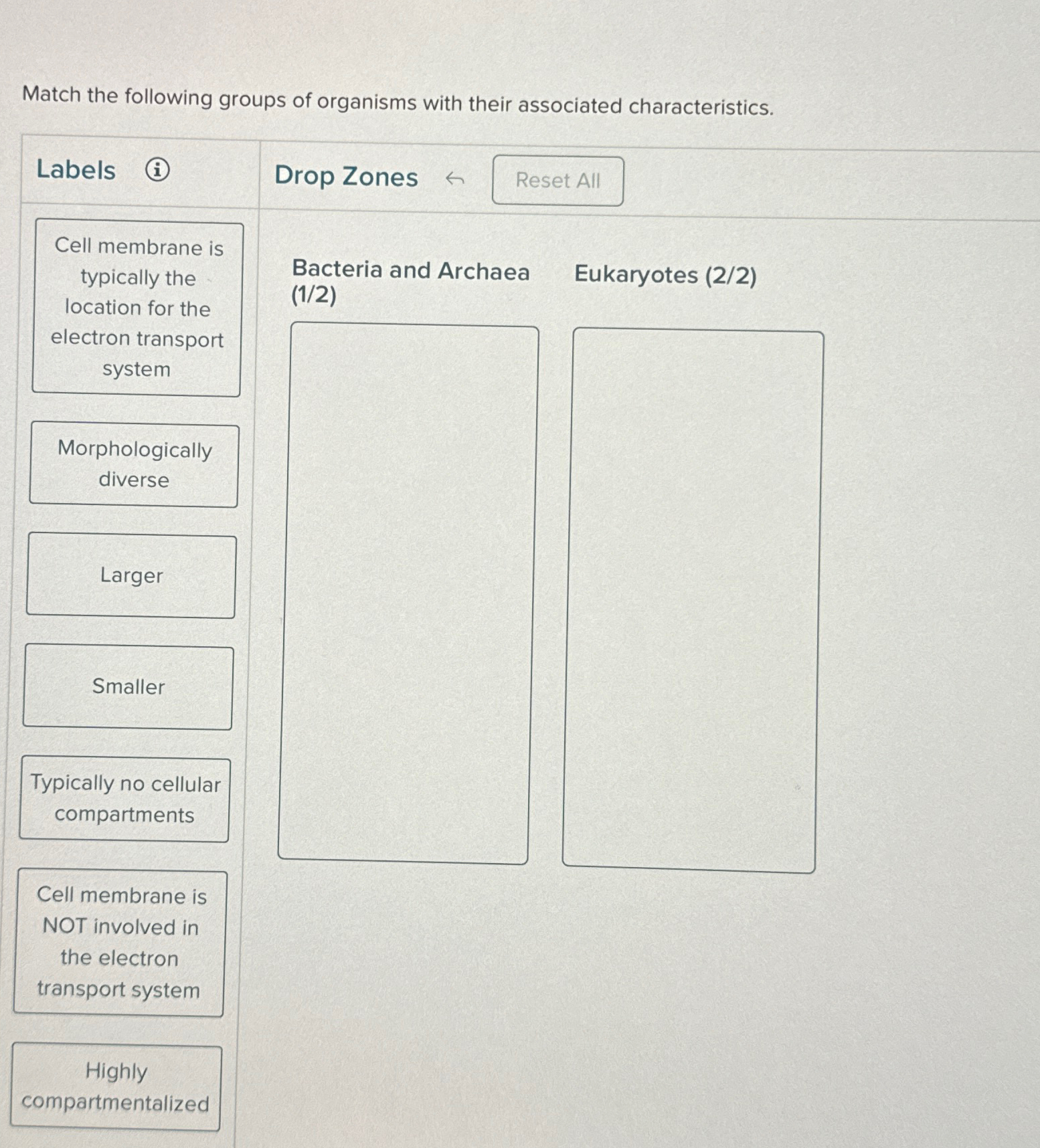 Solved Match the following groups of organisms with their | Chegg.com