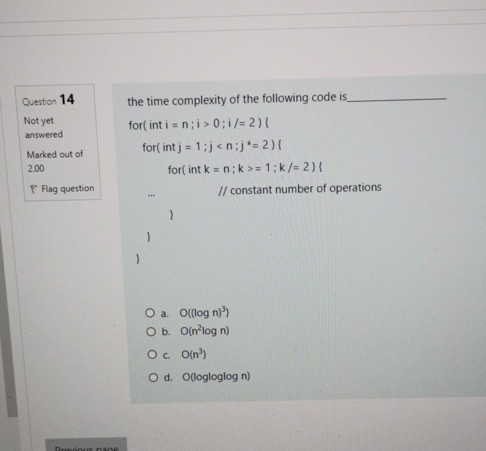 Solved Question 12 One of the following algorithms is using | Chegg.com