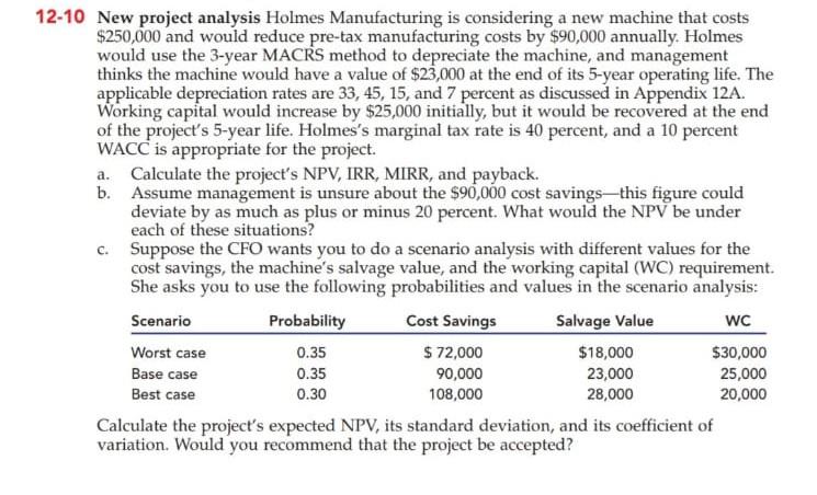 solved-12-10-new-project-analysis-holmes-manufacturing-is-chegg