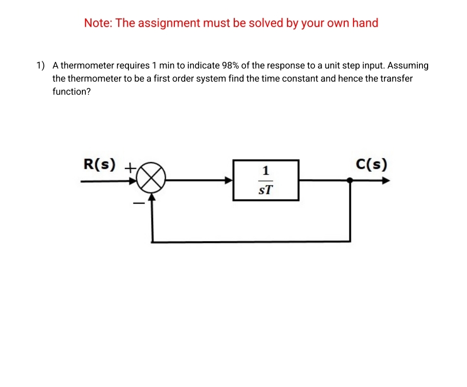 Solved Note: The assignment must be solved by your own handA | Chegg.com