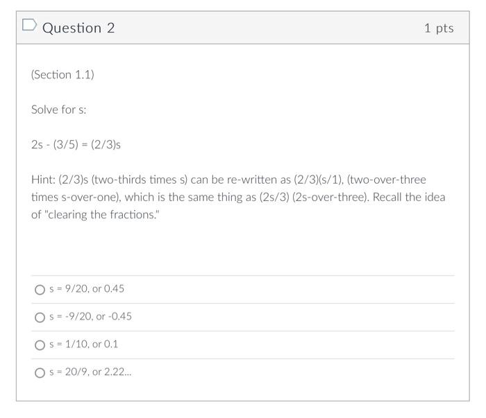 solved-solve-for-s-2s-3-5-2-3-s-hint-2-3-s-two-thirds-chegg
