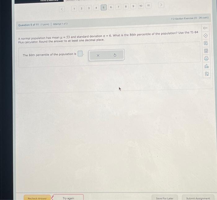 Solved 8 10 11 7 6 1 3 2 4 7.2 Section Exercise 23.26 (c) | Chegg.com