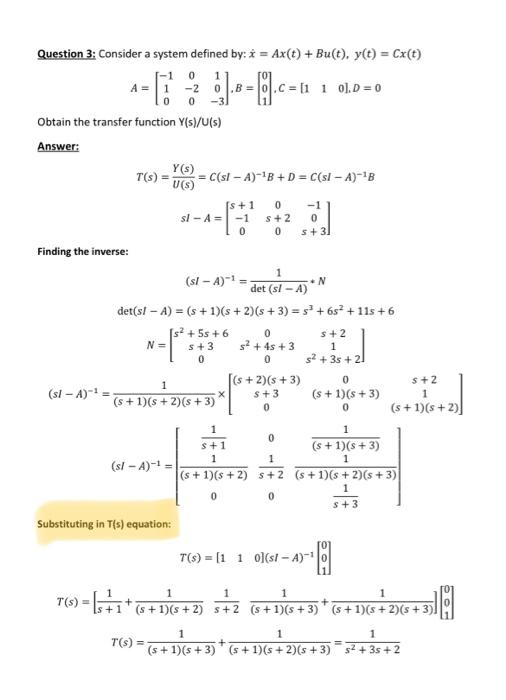 Solved course: control theorykindly verify is the last step | Chegg.com