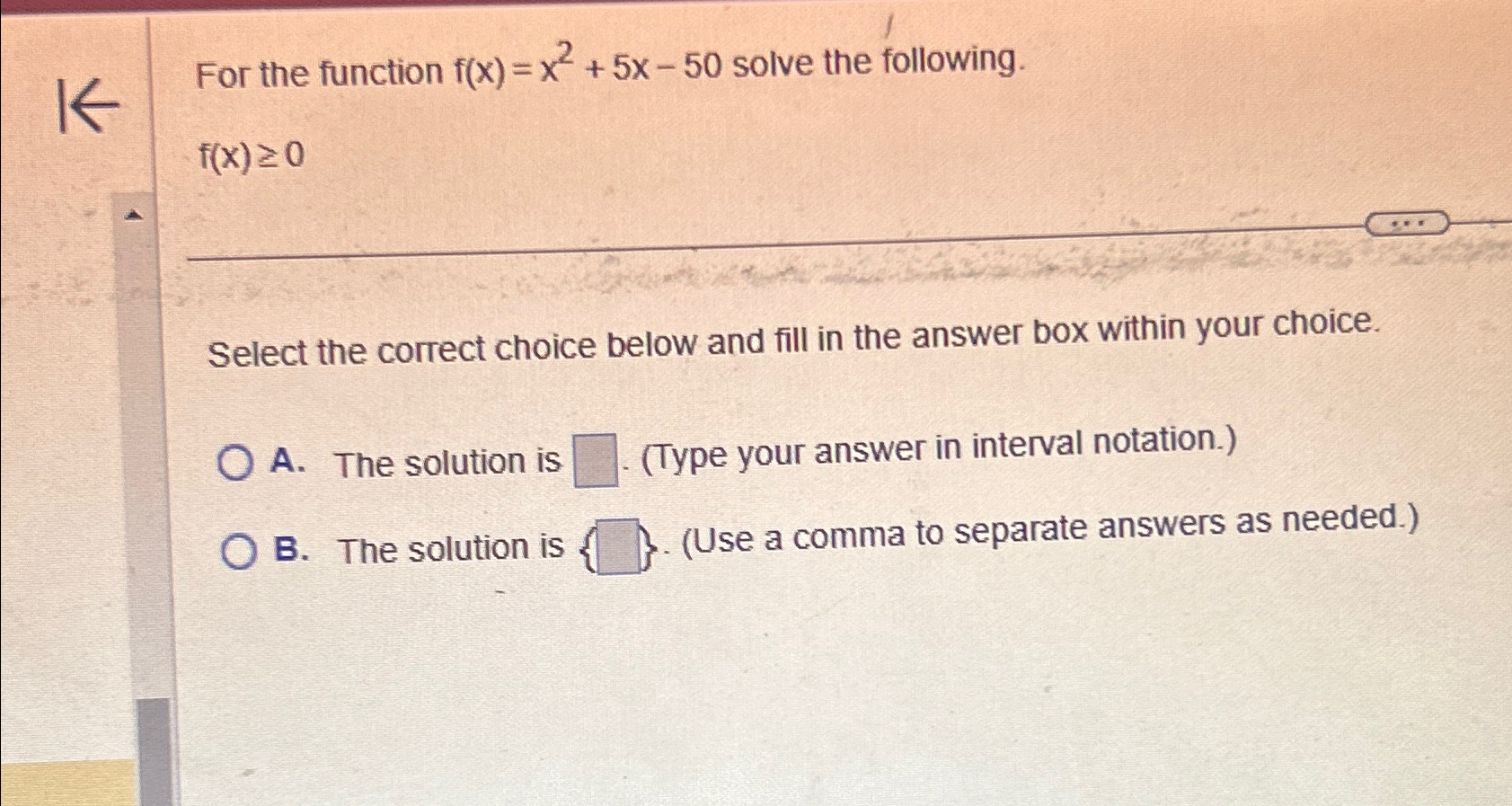 solved-for-the-function-f-x-x2-5x-50-solve-the-chegg