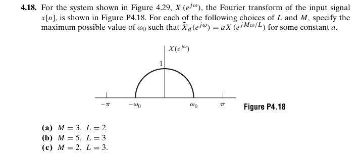Solved 4.18. ﻿For the system shown in Figure 4.29, | Chegg.com