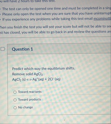 Solved u will have 2 ﻿hours to take this test.The test can | Chegg.com