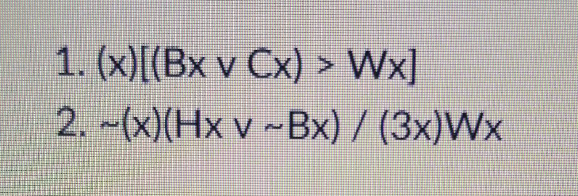 Solved Use the change of quantified (otherwise known as | Chegg.com