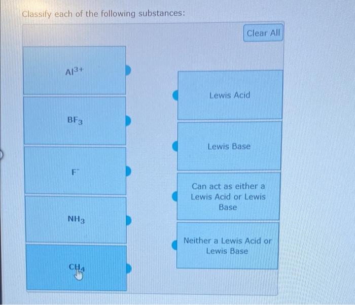 Solved Classify each of the following substances: A13+ BC13 | Chegg.com