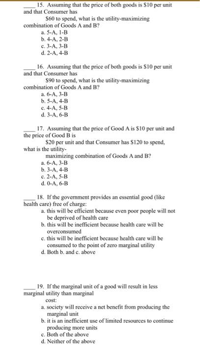 Solved These questions are based off the material presented | Chegg.com