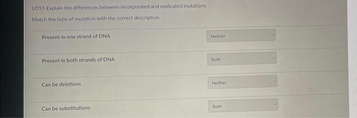 Solved LO55. Explain the differences between incorporated | Chegg.com