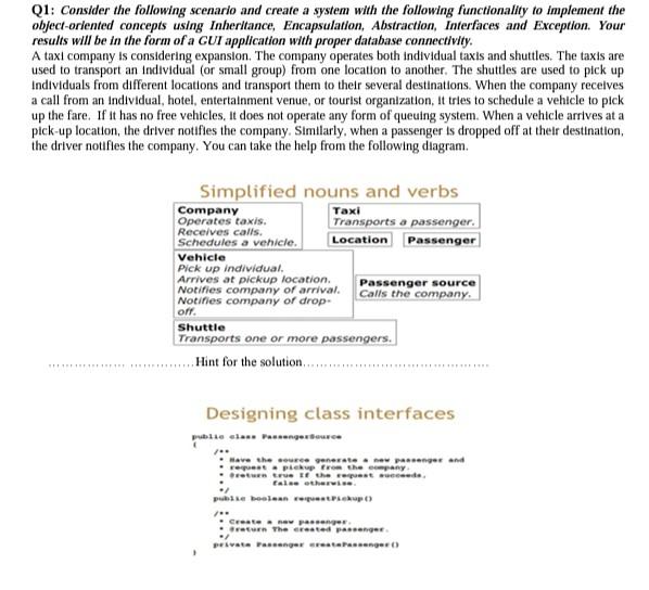 Solved use only Java.swing library and Java.awt library and | Chegg.com